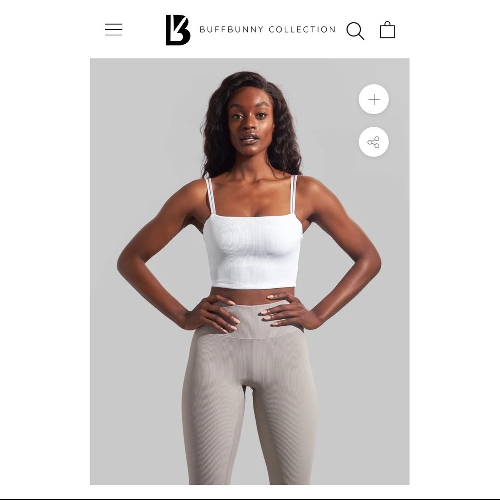 BuffBunny - Material Girl Ribbed Tank
